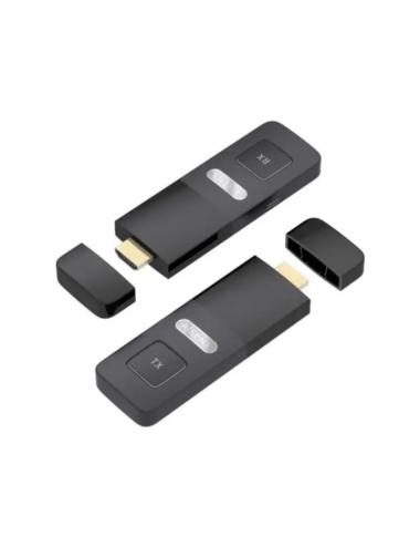 Aisens adaptador hdmi inal疥1080p 30 metros negro