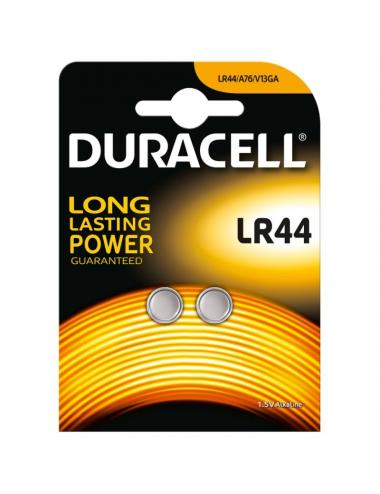 Duracell pila bot alcalina lr44 1,5v blister*2