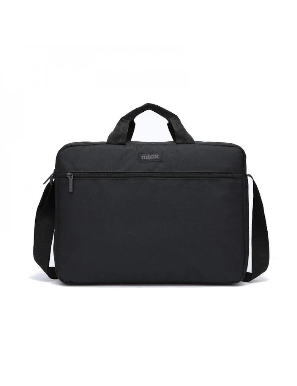 Nilox maletin basico con bolsillo hasta 15.6"