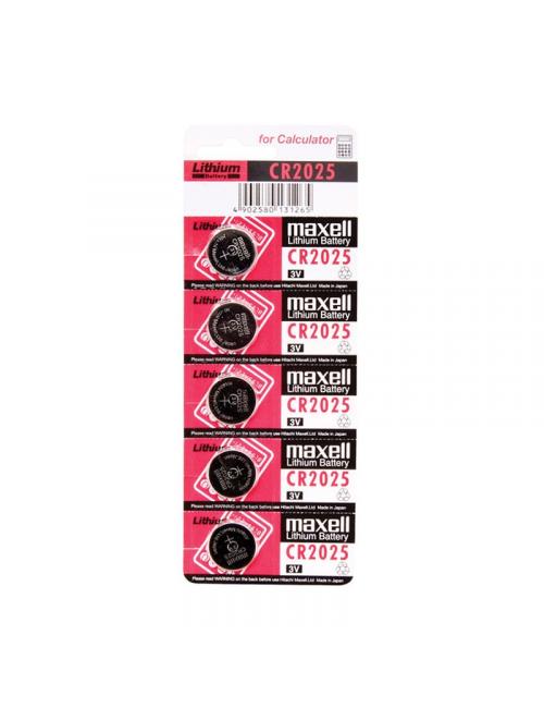 Maxell pila bot litio cr2025 3v blister*5