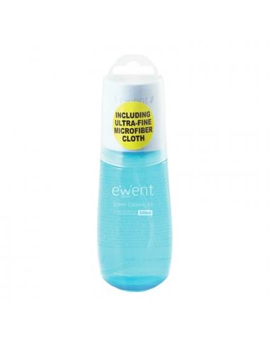 Ewent ew5671 spray de limpieza de 200ml + gamuza