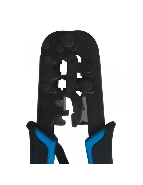 Wp crimpadora rj11, rj12 and rj45/ ratchet