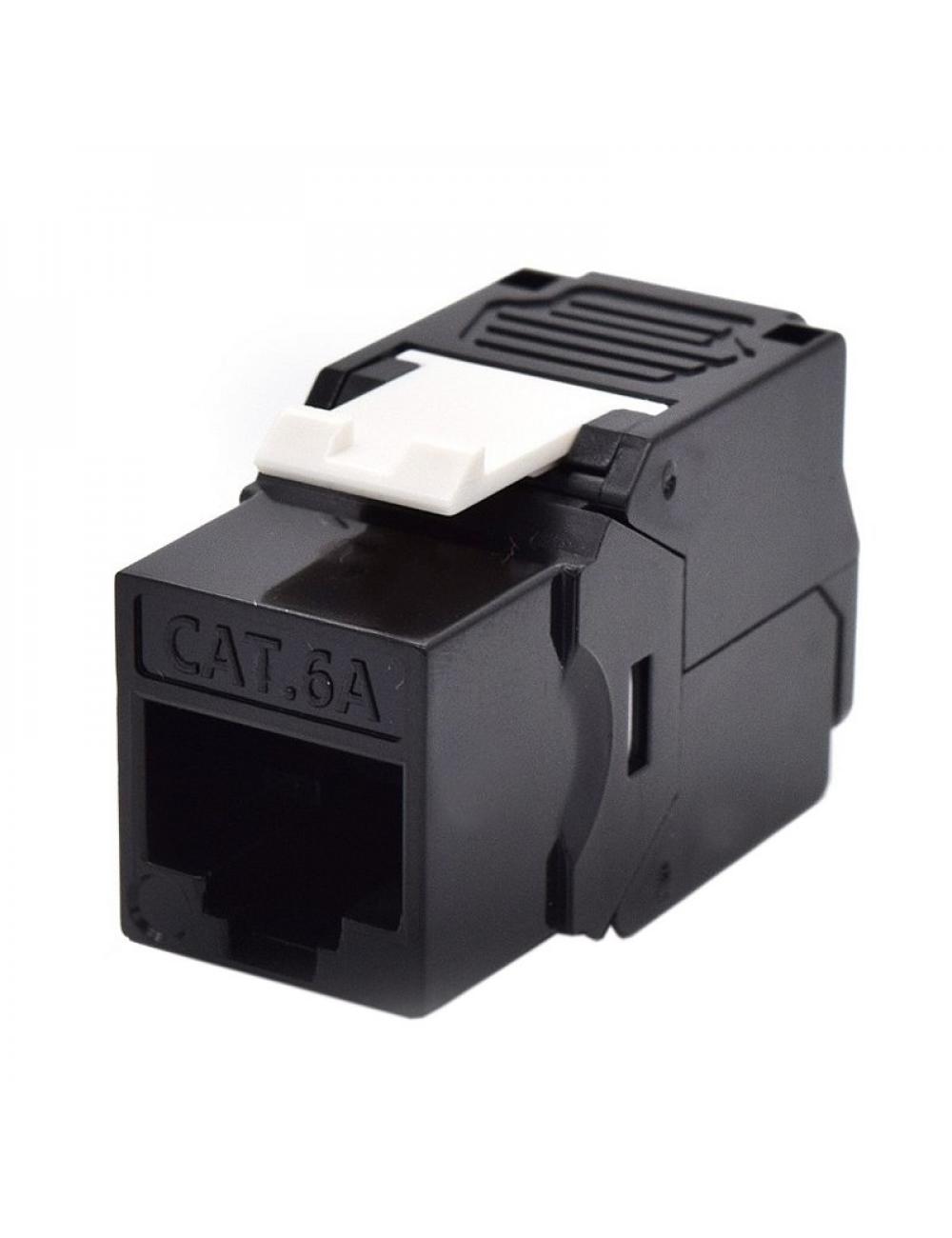 Wp keystone cat. 6a utp rj45/hembra negro