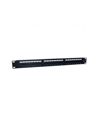 2lan patch panel 19" cat6a 24 puertos utp