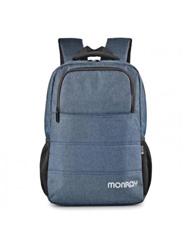 Monray mochila sackscharter 15,6" azul jaspeado