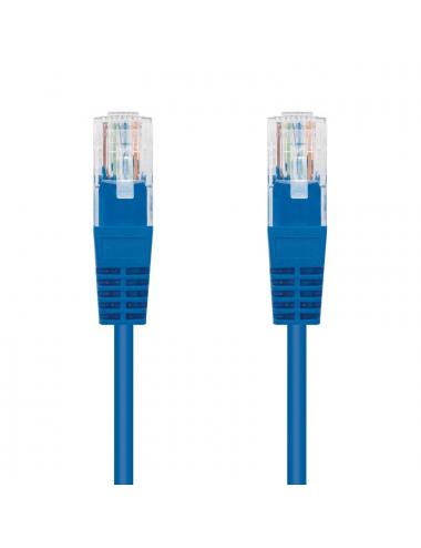 Nanocable latiguillo categoria 5 utp 0,5 m azul