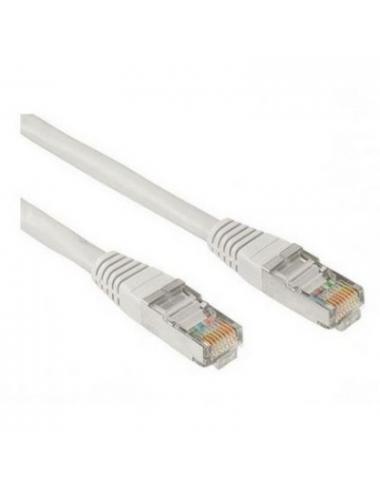 Nanocable latiguillo categoria 5e utp 0,25 m gris