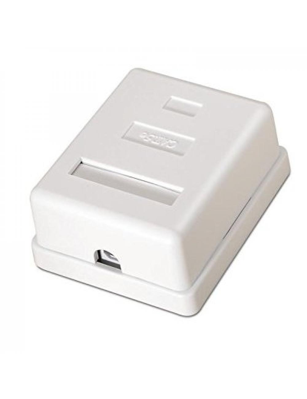 Nanocable roseta superficie cat.6 utp 1 toma