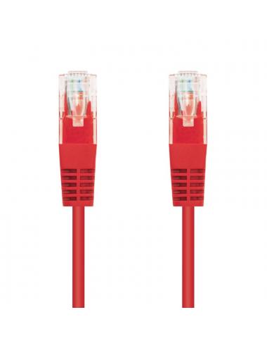 Nanocable latiguillo categoria 6 utp 1 m rojo