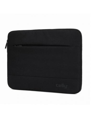 Celly funda portatil sleeve hasta 13" negro