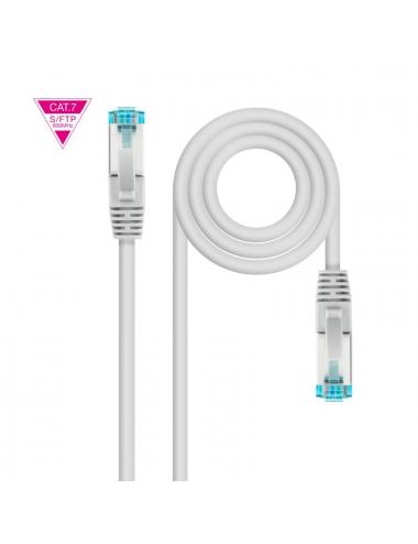 Nanocable latiguillo cat. 7 lszh/sftp 15 m gris
