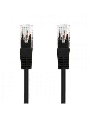 Nanocable latiguillo cat.6 utp 25cm negro