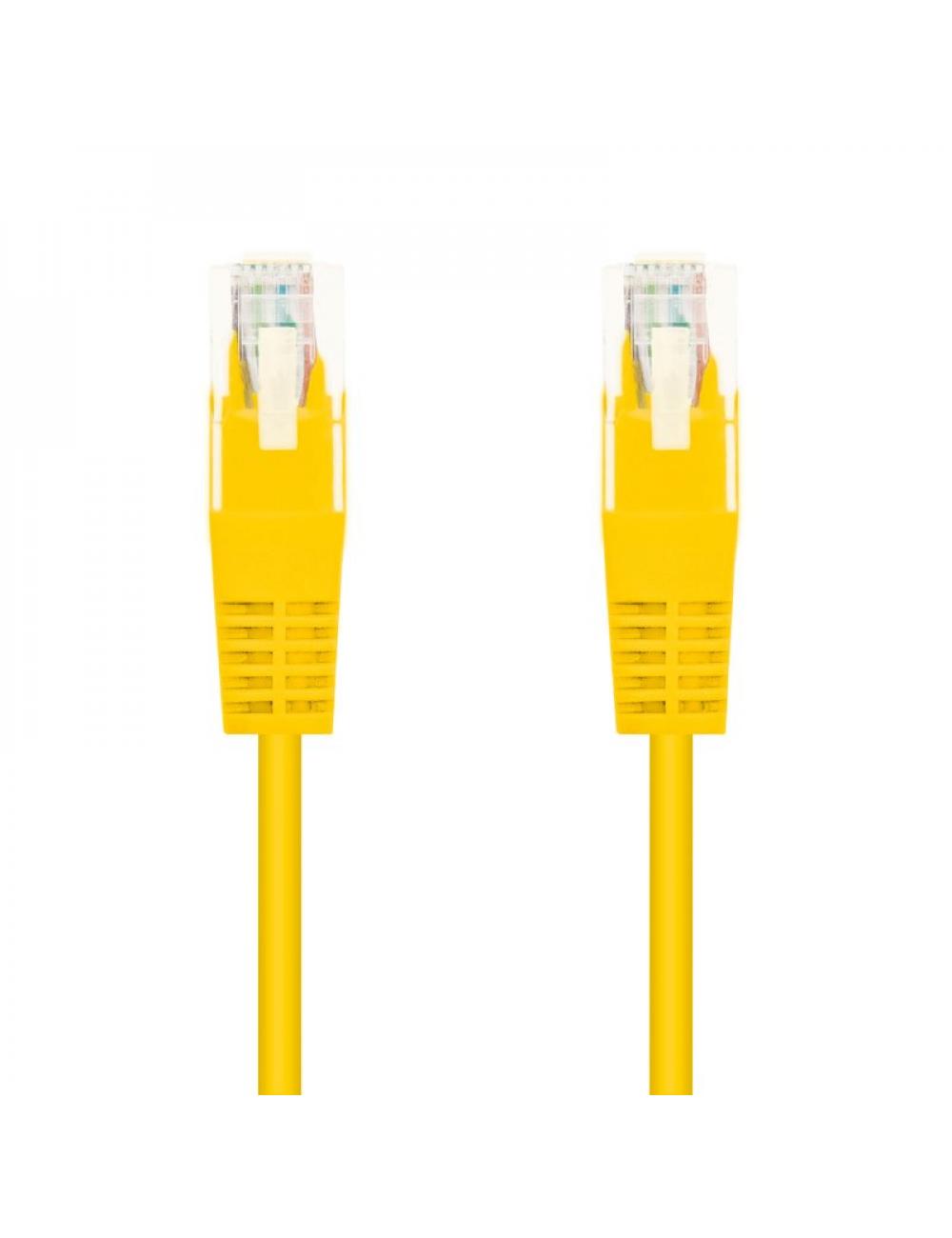 Nanocable latiguillo cat.6 utp 30cm amarillo