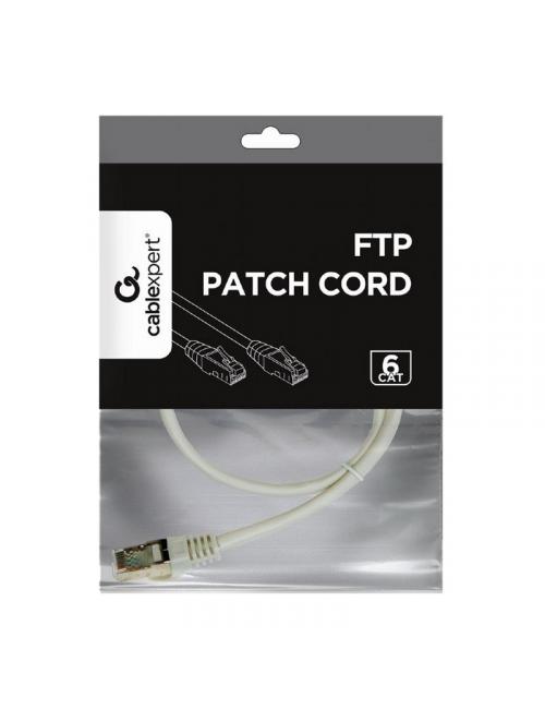Gembird latiguillo cat.6 ftp 0,5 m gris