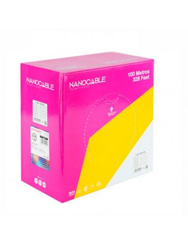 Nanocable cable red cat7 cpr lszh awg23 100m