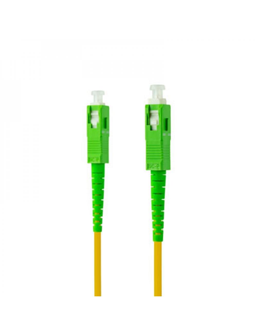 Nanocable cable fibra sc/apc lszh amarillo 5m