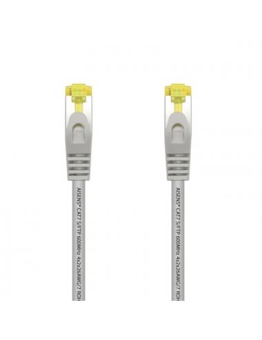 Aisens cable rj45 cat.7 awg26 gris 0.5m