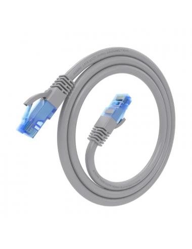 Aisens cable rj45 cat.6 utp awg26 cca gris 0.5m