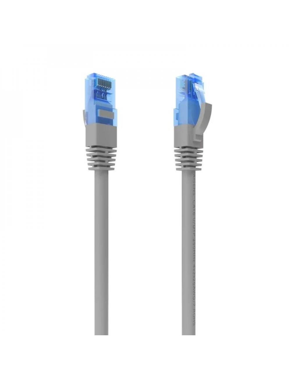 Aisens cable rj45 cat.6 utp awg26 cca gris 1.0m