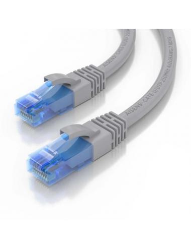 Aisens cable rj45 cat.6 utp awg26 cca gris 3.0m