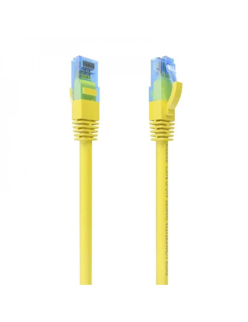 Aisens cable rj45 cat.6 utp awg26 cca amari 1.5m