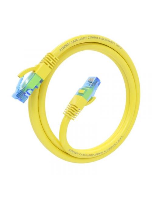Aisens cable rj45 cat.6 utp awg26 cca amari 1.5m