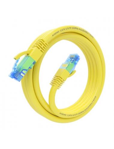 Aisens cable rj45 cat.6 utp awg26 cca amari 3.0m