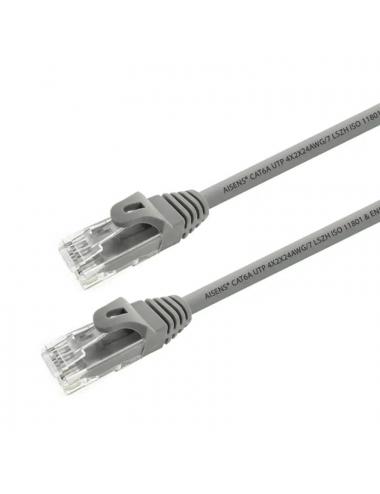 Aisens latiguillo rj45 lszh cat.6a utp blanco 25cm