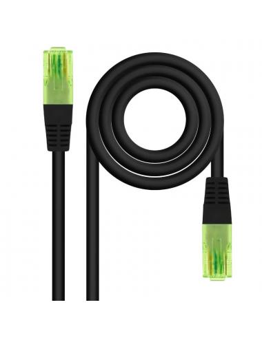 Nanocable cable rj45 cat.6 utp cca 25cm negro