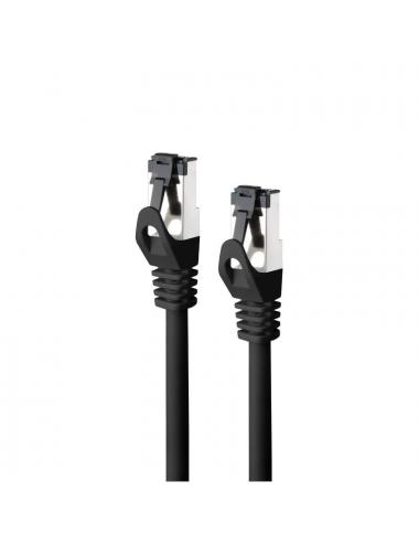Nanocable cable red cat. 8.1 sstp negro 0,5m