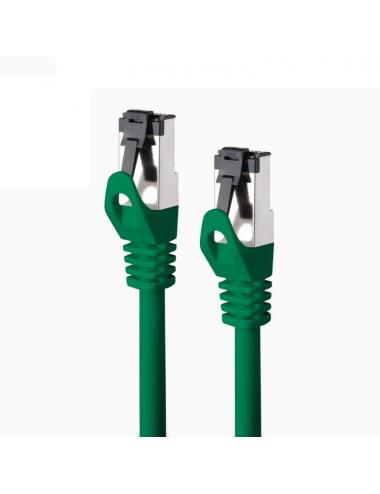 Nanocable cable red cat. 8.1 2ghz sstp verde 0,25m