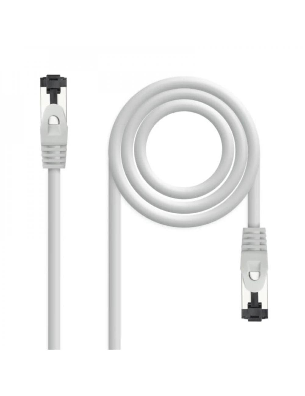 Nanocable cable red cat. 8.1 2ghz sstp gris 0,30m