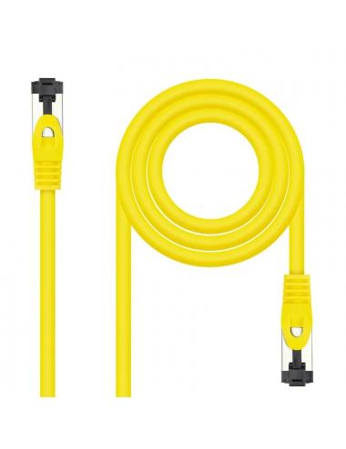 Nanocable cable red cat. 8.1 2ghz sstp amarillo 2m