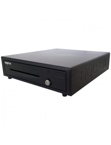 Approx caj portamonedas cash01 41cm negro