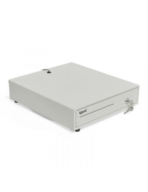 Iggual caj portamonedas iron-10w 38cm 4+6 blanco