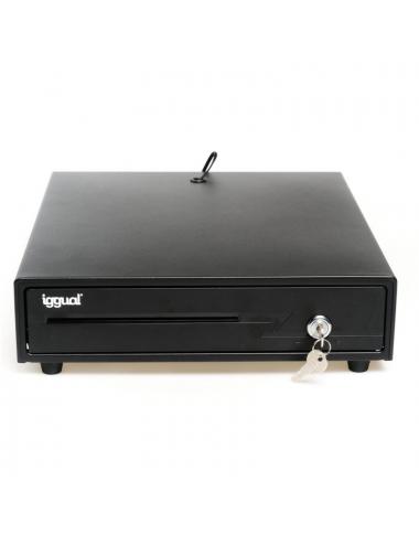 Iggual caj portamonedas iron-10 38cm 4+6 negro