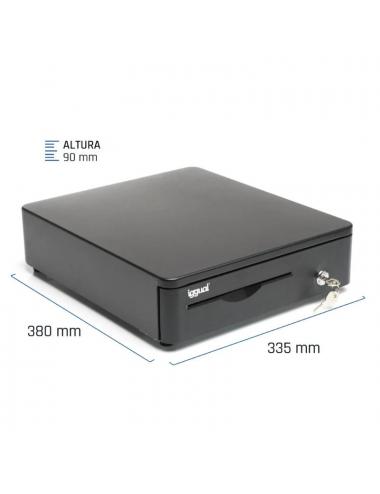 Iggual caj portamonedas iron-10r 38cm 4+5 negro