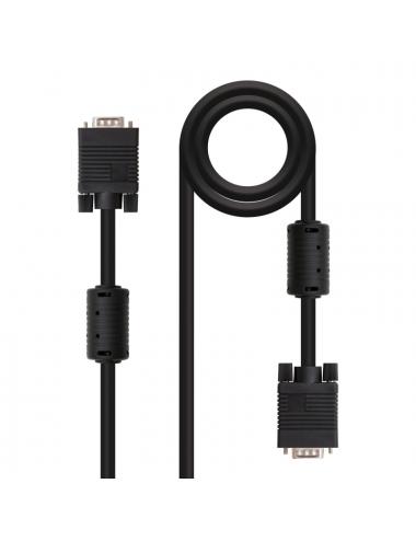 Nanocable cable conmutador vga 10 m negro