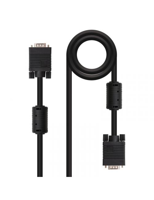 Nanocable cable conmutador vga 10 m negro