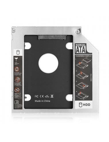 Ewent adap.hdd/ssd sata para unidad ﾓptica 9.5mm