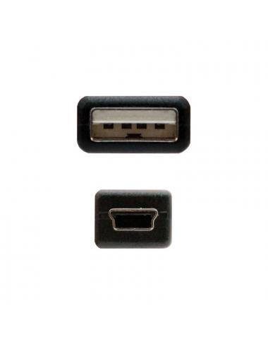 Nanocable cable usb 2.0 tipo a/m-mini usb 5pin/m1m