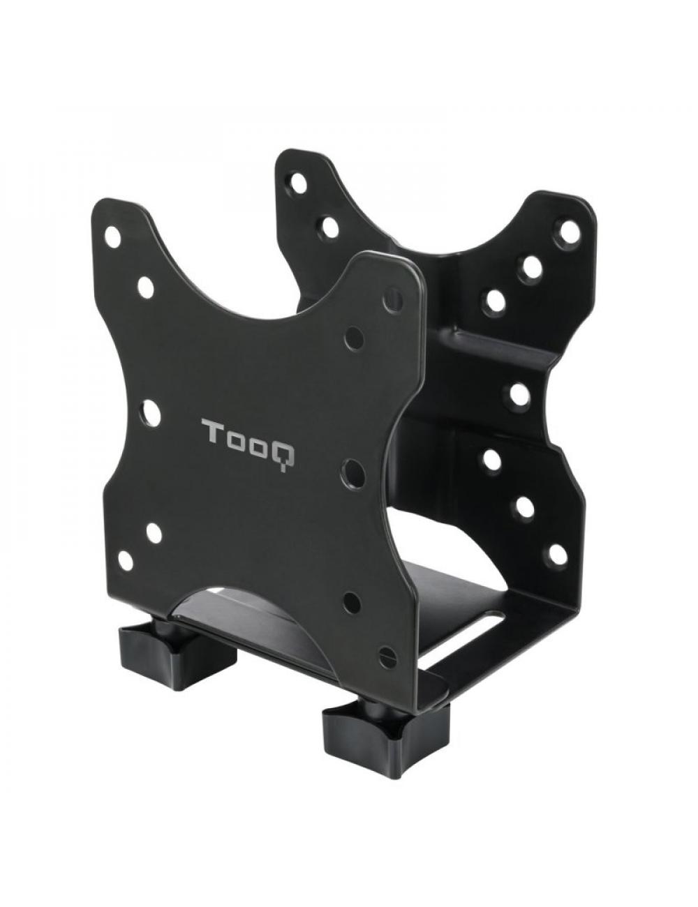 Tooq soporte met疝ico para mini pc negro