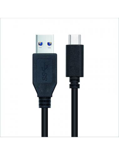 Nanocable cable usb 3.1 gen2 usb-c/m-a/m 0,5 m