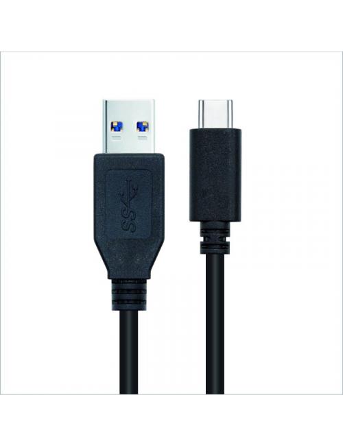 Nanocable cable usb 3.1 gen2 usb-c/m-a/m 0,5 m