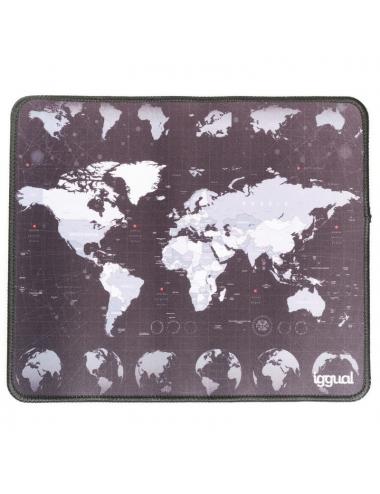 Iggual alfombrilla mapamundi rat 30x25 cm