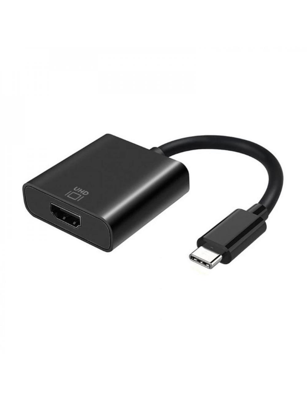 Aisens conversor usb-c/m a hdmi/h 4k negro 15cm