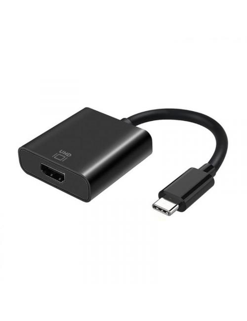 Aisens conversor usb-c/m a hdmi/h 4k negro 15cm