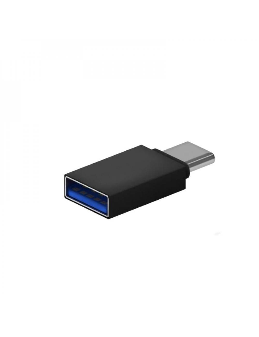Aisens mini adaptador usb 3.2 gen1 3a cm-ah negro