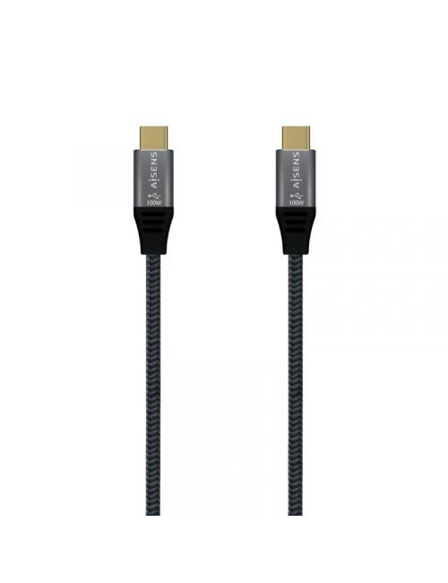 Aisens cable usb3.2 gen2x2 5a e-mark cm-cm gris 2m