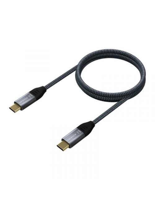 Aisens cable usb3.2 gen2x2 5a e-mark cm-cm gris 2m